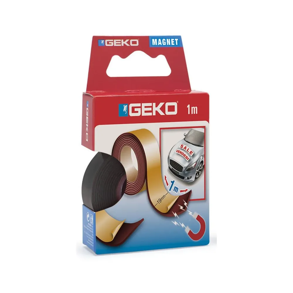 Nastro adesivo magnetico da 1 ml. - 18 pz