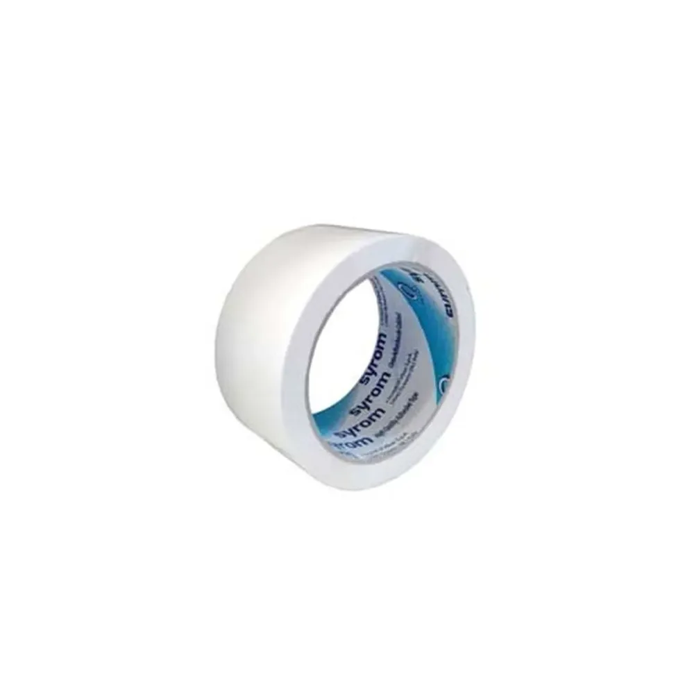 Nastro imballo bianco silenzioso - mt.66 x mm.50h. spessore 40 micron silenzioso - 36 pz