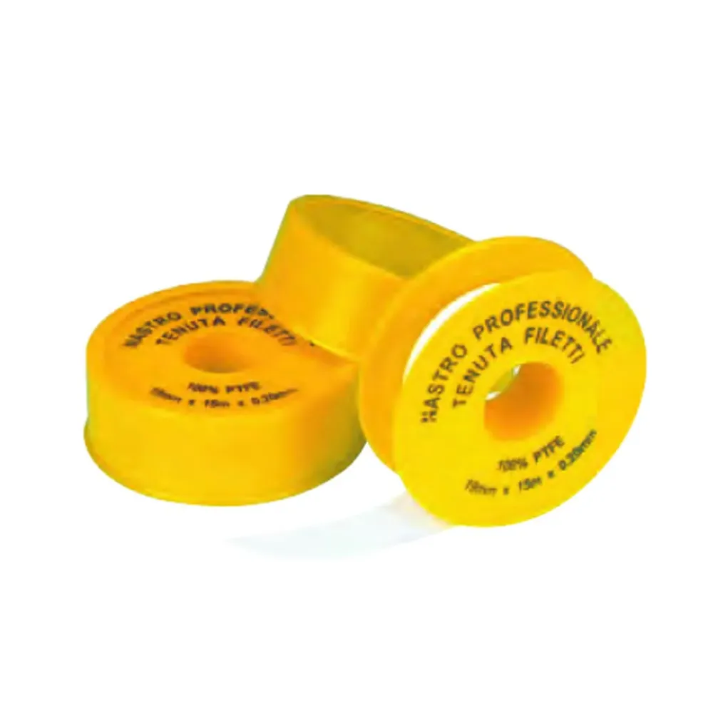 Nastro Teflon Ptfe Professionale Per Gas Mm.19 Mt.15 Mm.0,2 - 25 pz