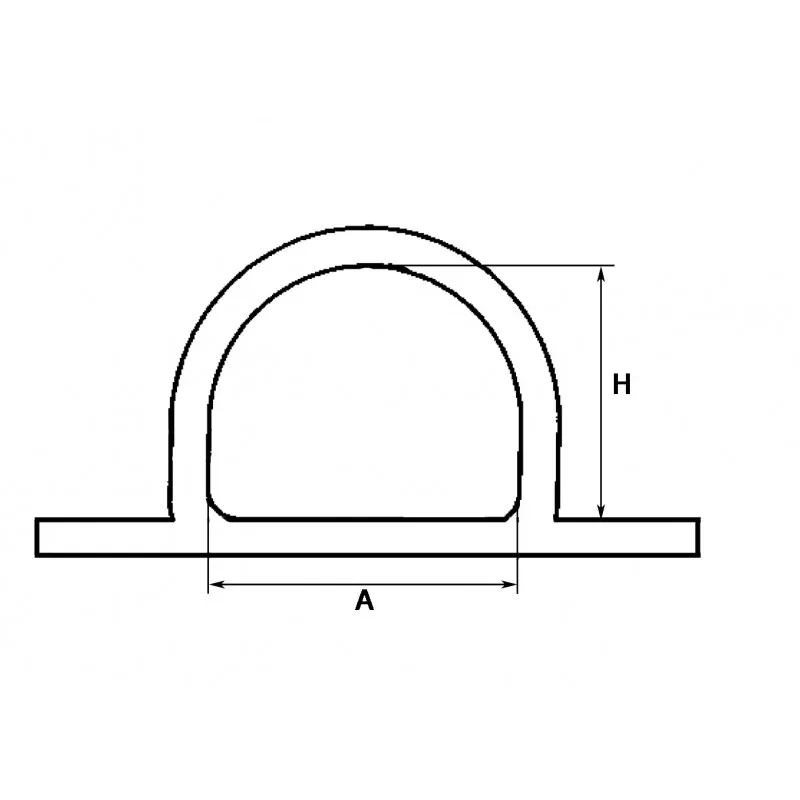 Piastra Inox Mm.40X50