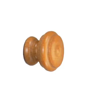 pomolo legno verniciato "102" ø 30 - noce scuro