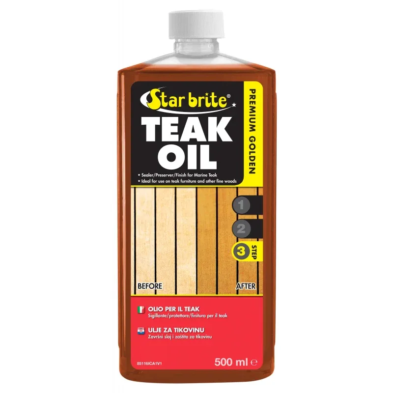 PREMIUM TEAK OIL 500ML - 6401232 - STAR BRITE