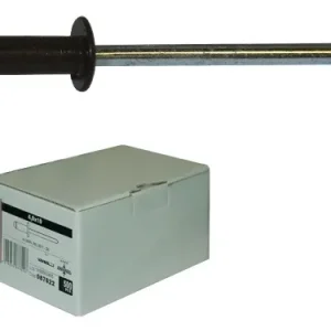 Rivetti Brixo Alluminio Testa di Moro scatola. Prezzo per Confezione.
