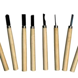 Sgorbie mini per legno Brixo. Prezzo per serie.