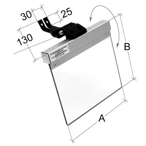 Dispositivo di protezione MACK per rettificatrici 160 mm ZE-SMS02-160