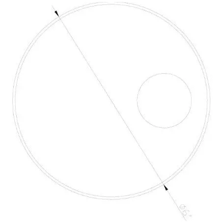 Lumien Accessory, Micro Light 6" Ground Cover Plate, Unico Offset Hole