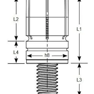 Mitee-Bite XYZ Press Fit Pin 10mm X38640