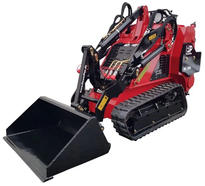 PowerPac Multi-Loader tipo ML300-KD Diesel RISTRETTO 970 mm con catene e pala qualità ML300-KD