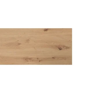 Piano tavolo Hammerbacher KP16 160 x 80 cm piano: rovere nodato spessore 25 mm con sistema di foratura per piedini di supp...