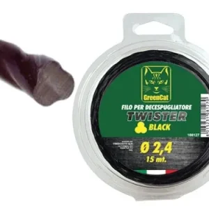 Fili Green Cat Twister per decespugliatori. Prezzo per rotolo.