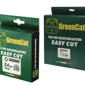 Fili nylon Green Cat per decespugliatori. Prezzo per rotolo.