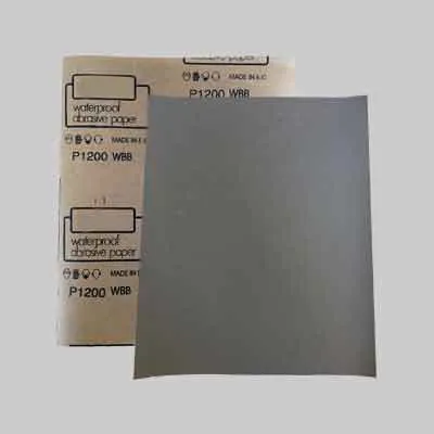 FOGLIO ABRASIVO 'WBB' mm 230x280 - grana 100. Prezzo per Pezzo.