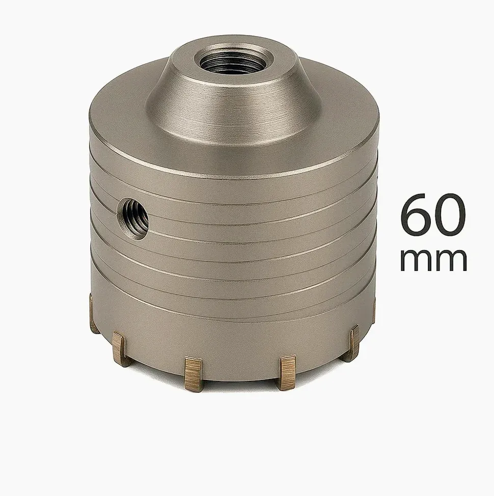 Fresa carotatrice tazza Ø80mm – foro Ø20mm per muro acciaio