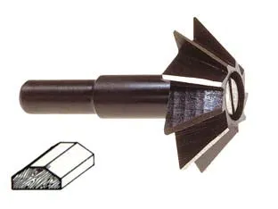 Fresa Conica - 45° ø mm.35 codolo mm.8, per il legno PG 365.00