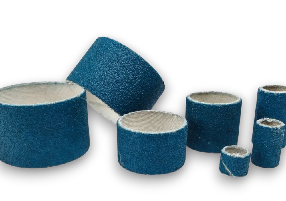 MANICOTTI ABRASIVI ZIRCONIO 30X30 GR. 150