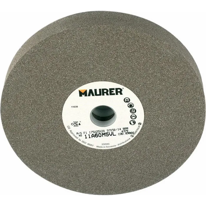 Mola Abrasiva al Corindone Misura 100X20X13 mm Grana 80 Maurer