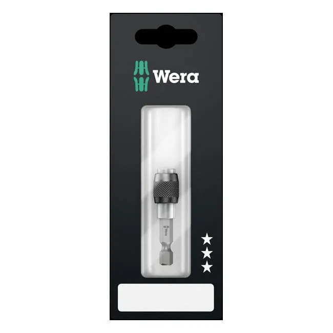 Portabit da 1/4" Wera con mandrino