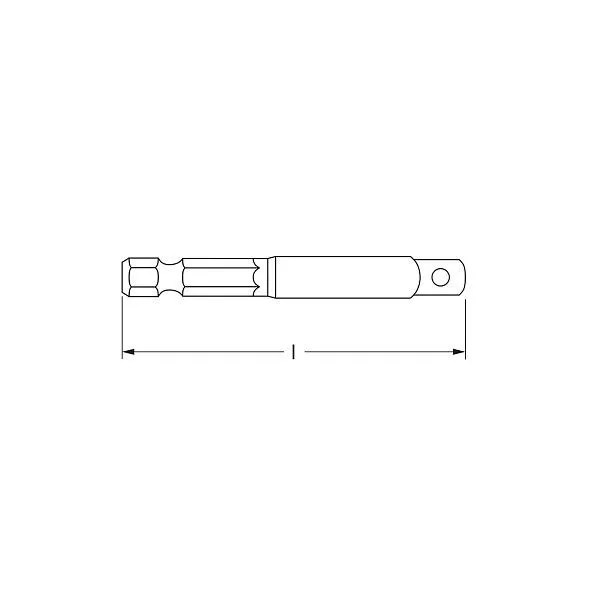 Adattatore Morse-SDS Adattatore MATADOR per trapano 63 (1/4) x 63 (1/4) 2085 0001