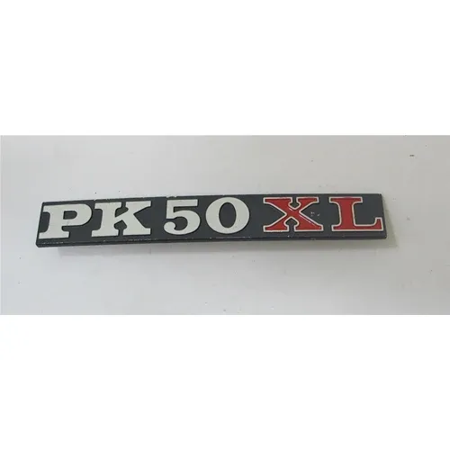 Targhetta sportello laterale Piaggio Vespa PK 50 XL