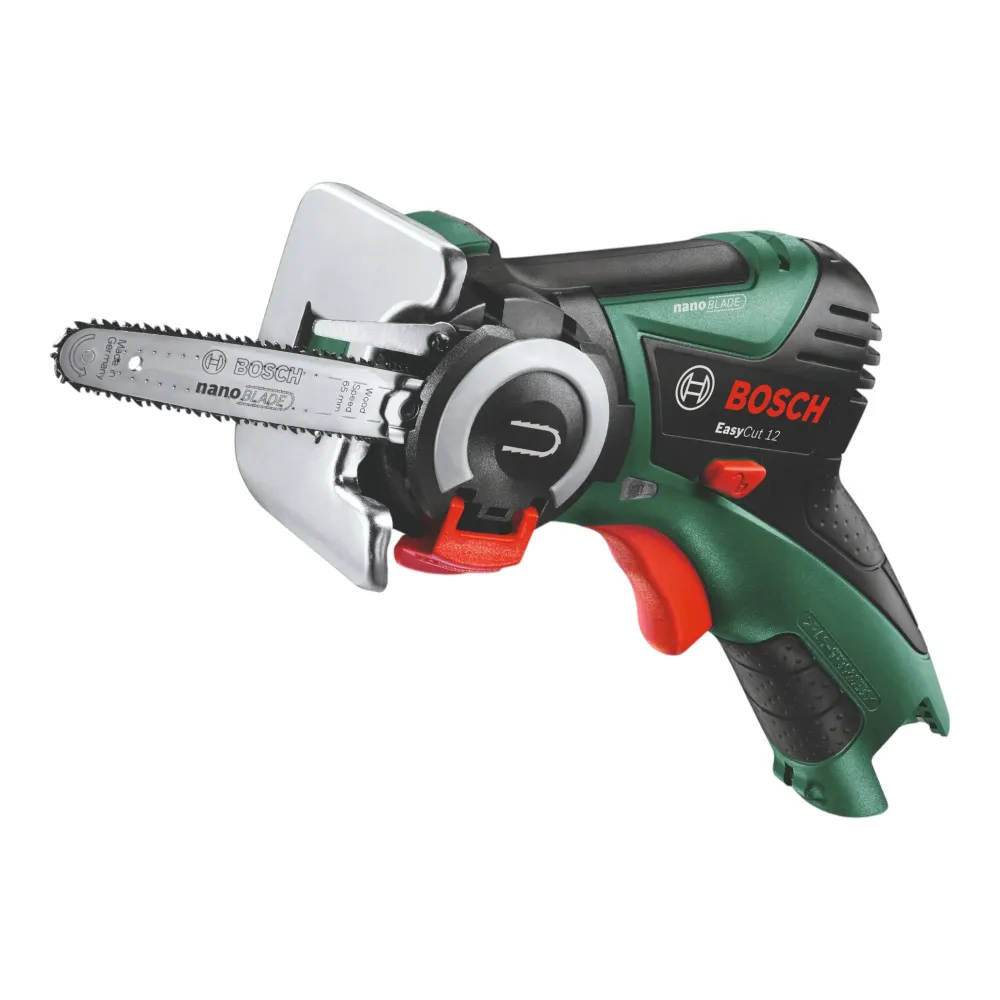 Bosch EasyCut 12 sega batteria 12 V 65 mm mini motosega ( 06033C9001 ) Solo - senza batteria, senza caricabatteria