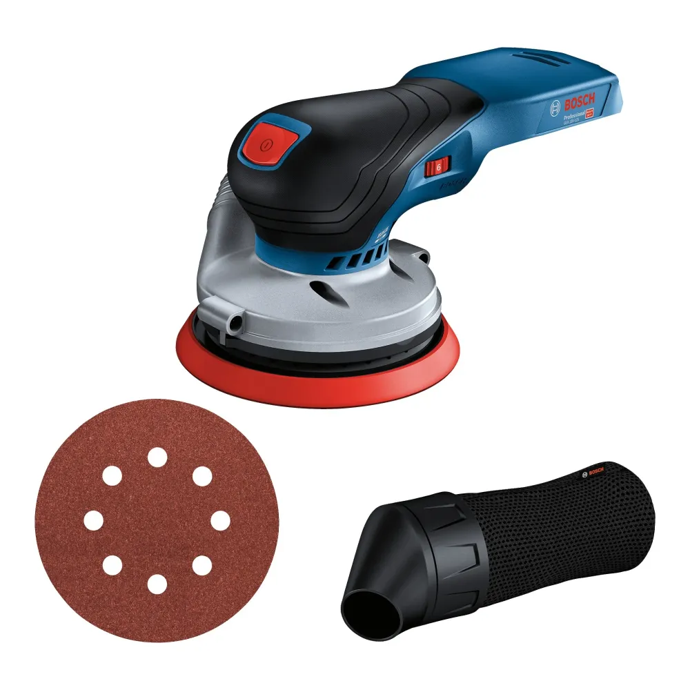 Bosch GEX 18V-125 Professional Akku Exzenterschleifer 18 V 125 mm Brushless ( 0601372201 ) Solo - ohne Akku, ohne Ladegerät