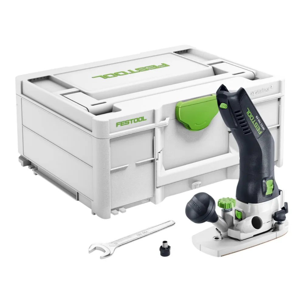 Modulo batteria Festool MFKC 700 EB-Basic Fresatrice per bordi 18 V 8 mm Brushless ( 578011 ) + Systainer - senza batteria...