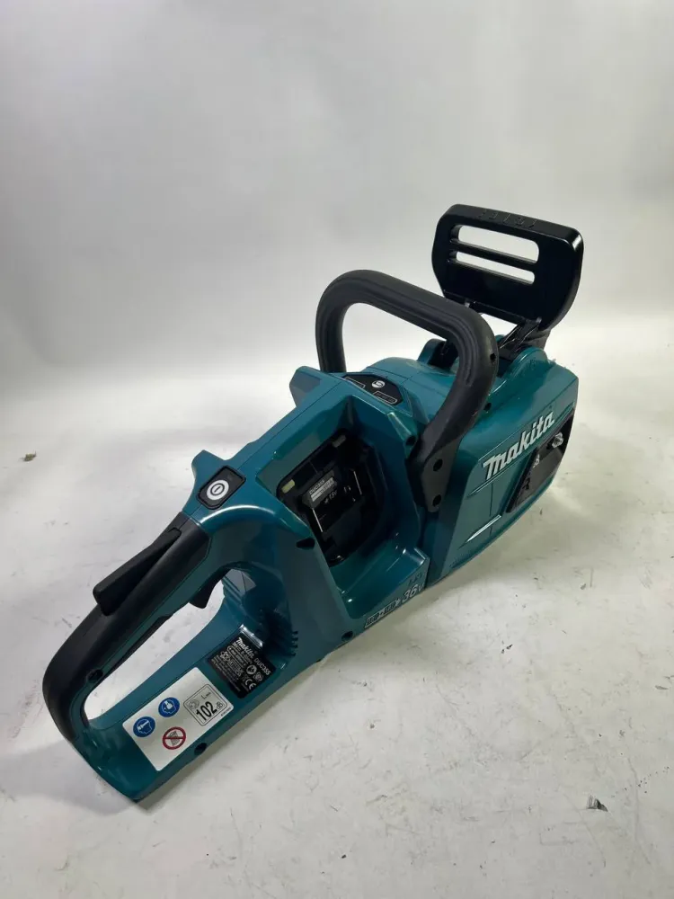 Makita DUC 355 Z Motosega batteria 36V (2x18V) Brushless 35 cm + Catena + Barra di guida - (senza batteria, senza caricatore)