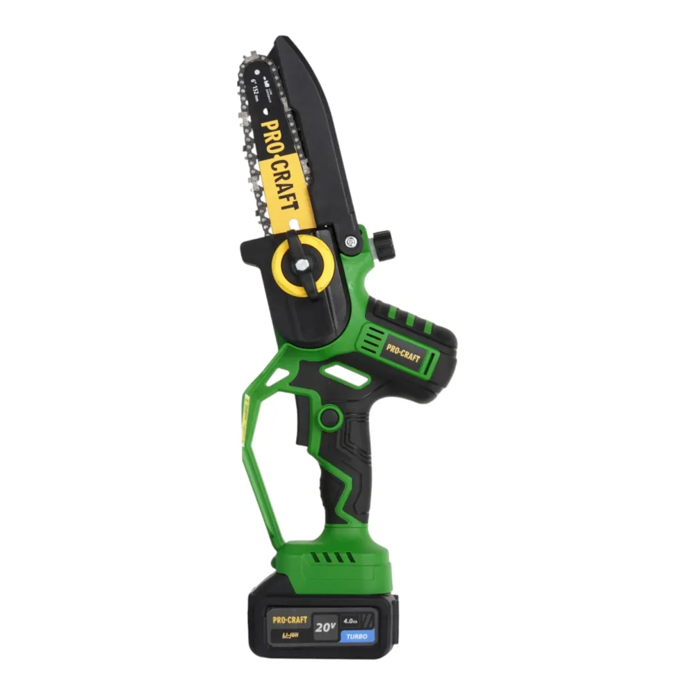 Motosega batteria Procraft PKA32Li 20 V 203 mm Brushless + 1x batteria 4,0 Ah + caricabatteria + valigetta