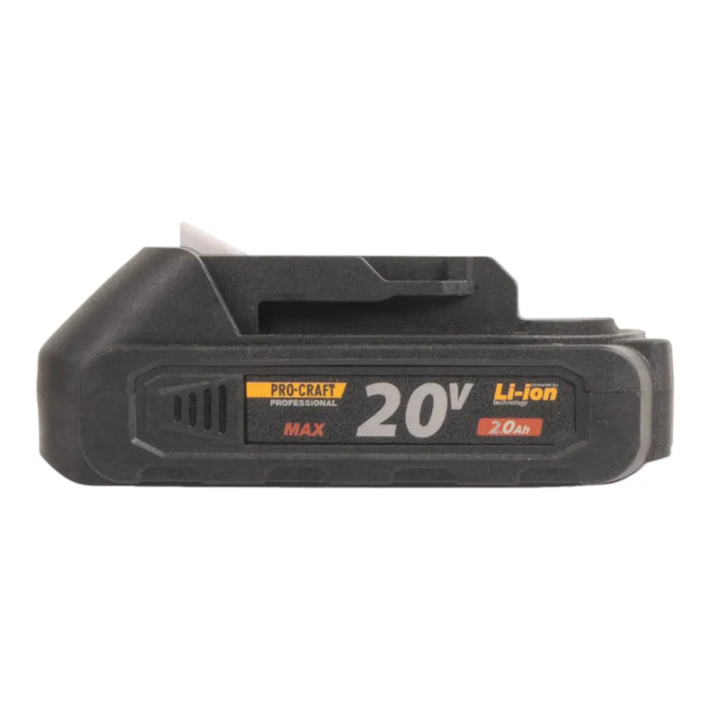 Sega gattuccio batteria Procraft PSS30bb 20 V Brushless + 1x batteria 2,0 Ah - senza caricabatteria