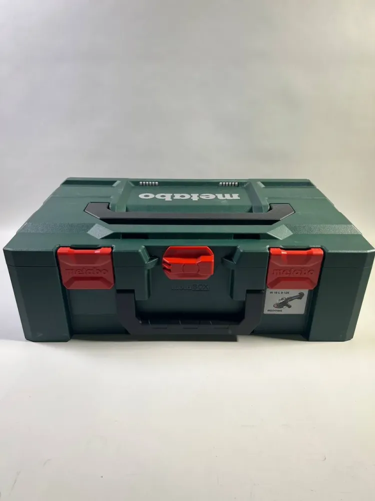 Metabo W 18 L 9-125 Smerigliatrice angolare batteria 18 V 125 mm + metaBOX (602247840) - senza batteria, senza caricabatterie