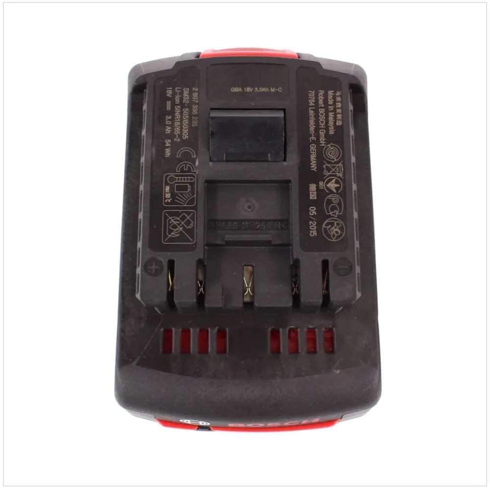 Bosch GBA 18 V 3 Ah / 3000 mAh Batteria Li-Ion scorrimento ( 1600Z00037 )