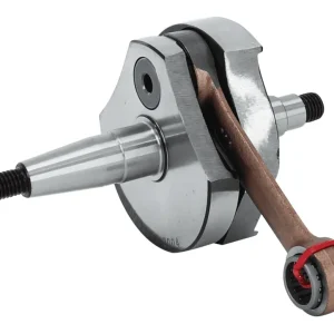 im07077 albero motore top anticipato piaggio vespa et3 125 2t 76-83 corsa 51mm - cono 19mm