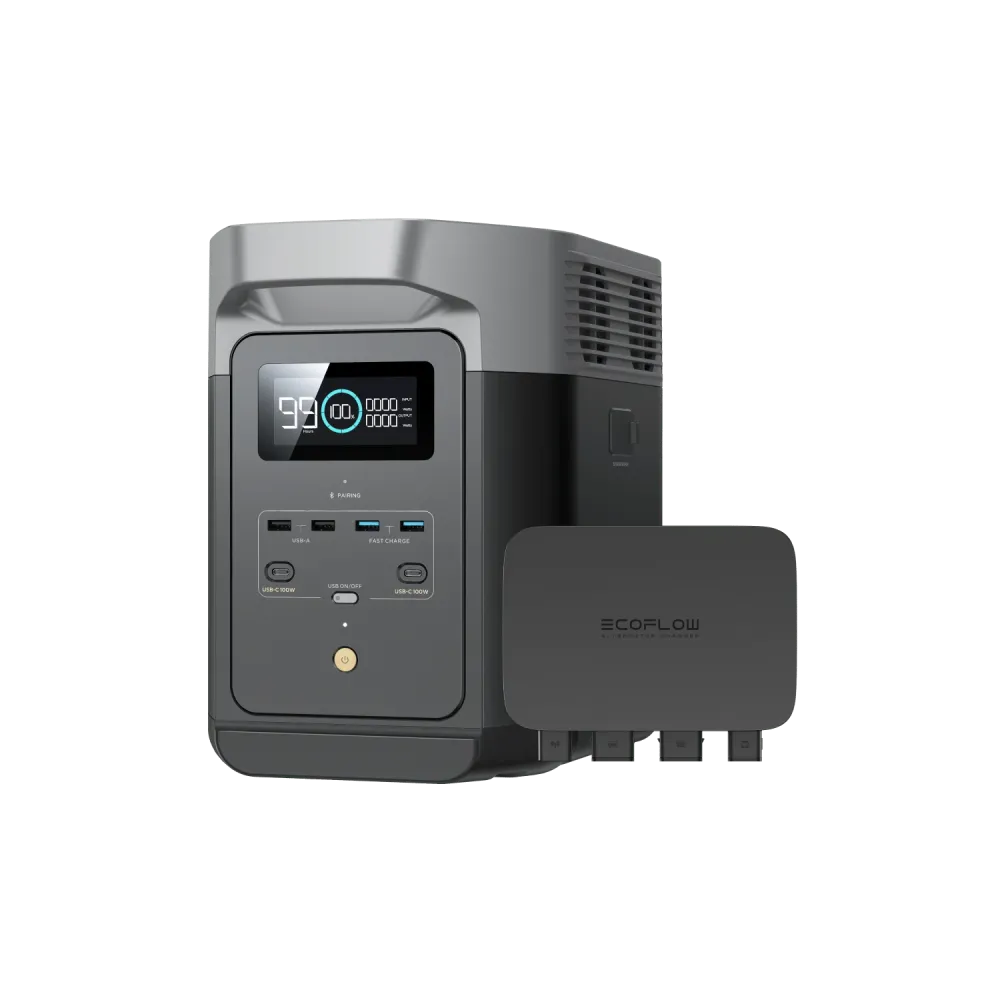 Caricabatterie per alternatore da 800 W EcoFlow + EcoFlow DELTA 2