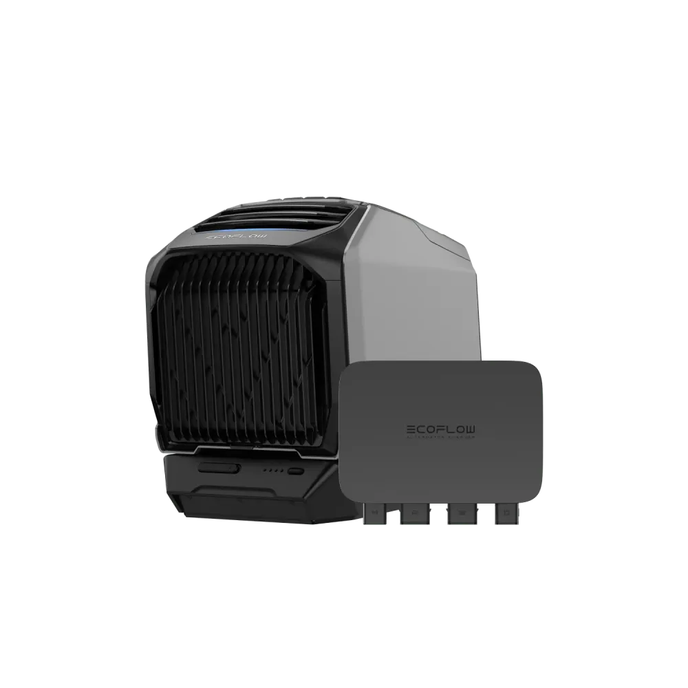 Caricabatterie per alternatore da 800 W EcoFlow + WAVE 2 + batteria aggiuntiva