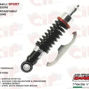 Ammortizzatore anteriore nero regolabile Vespa 50 Special L N R 125 ET3 PK