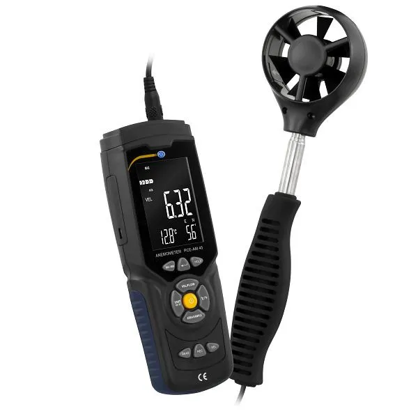 Precisione Professionale Anemometro PCE Instruments velocità del vento m/s PCE-AM 45
