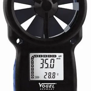 Stazione Meteo da Parete Anemometro digitale Vogel Germany 03 ~ 30 m / s 641205