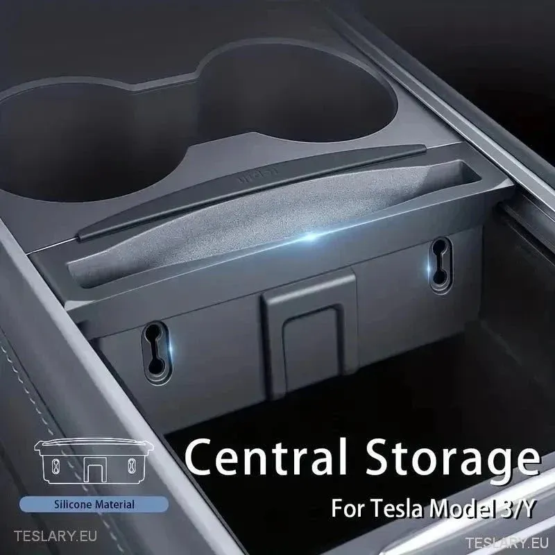 Organizzatore della console centrale e supporto per telefono per Tesla Modello 3/Y