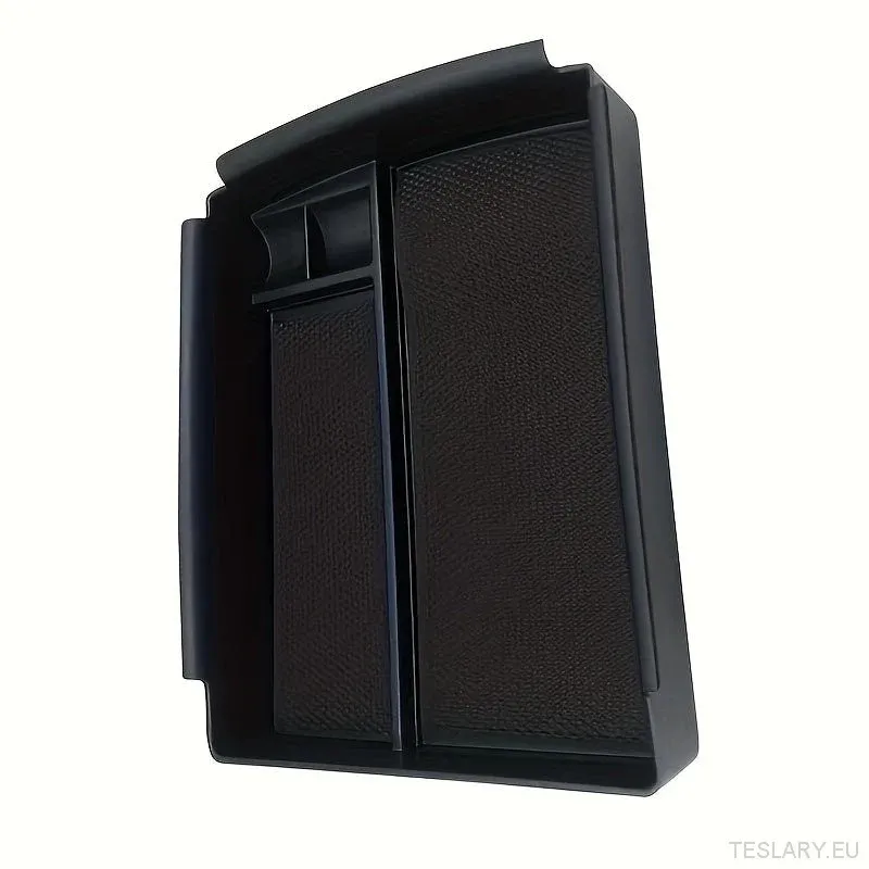 Organizzatore della console centrale Tesla X Center, materiale ABS, scatola di stoccaggio con tappetini anti-slip compatib...