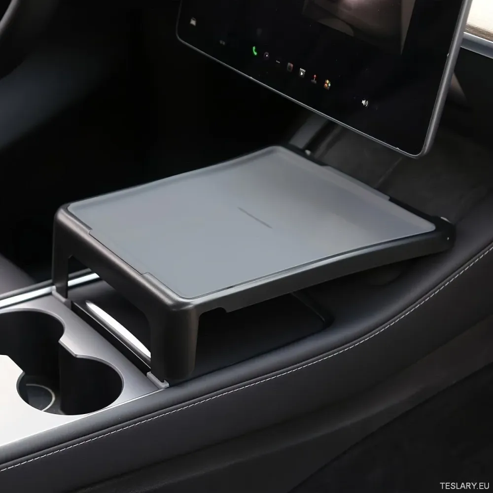 Vassoio console centrale per Tesla Modello 3/Y nero