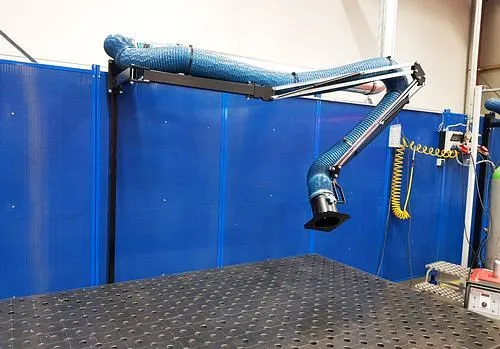 Divaricatore Costale Braccio aspirante DENIOS con giunti esterni 25 m 172571