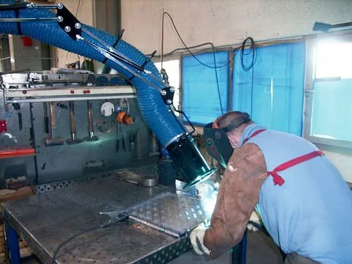 Divaricatore Costale Braccio aspirante DENIOS con giunti esterni 25 m 172571