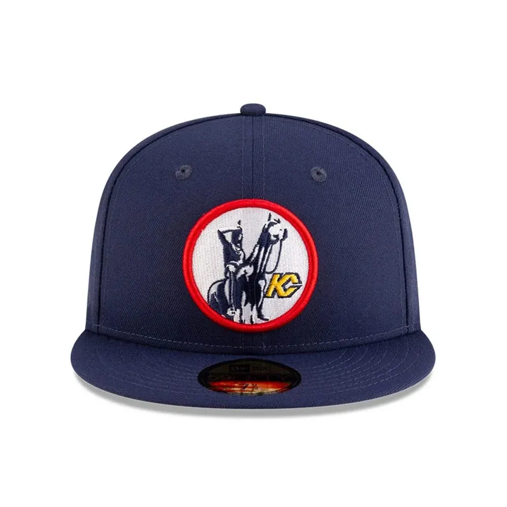 59FIFTY Fitted Kansas City Scouts NHL Standard Blu Navy 6