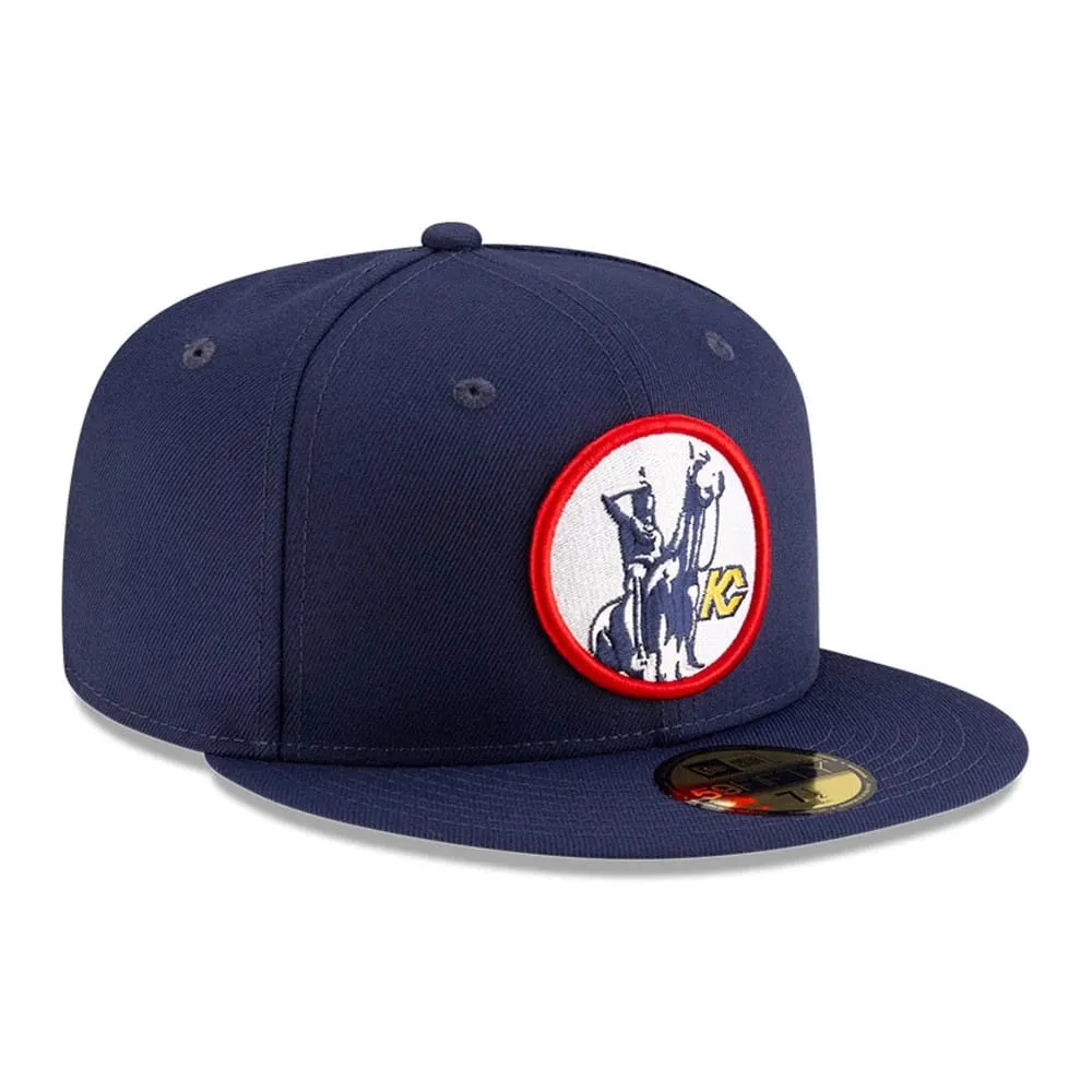59FIFTY Fitted Kansas City Scouts NHL Standard Blu Navy 6