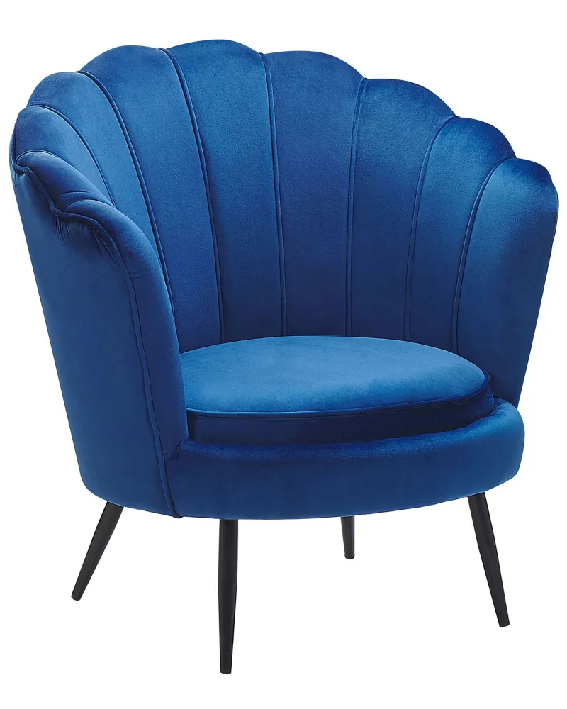 Armchair LOVIKKA Velluto Navy Blue
