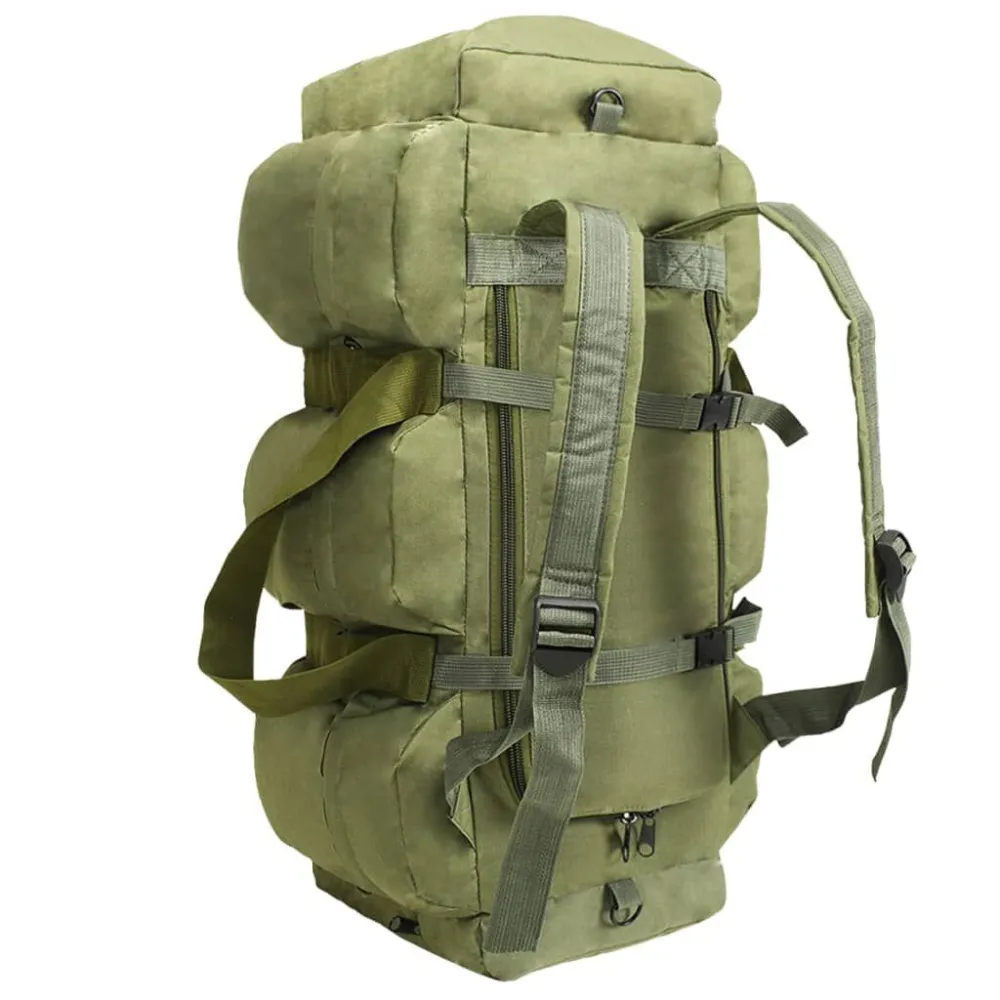 Borsone da Viaggio Stile Militare 3 1 90 L Verde Oliva