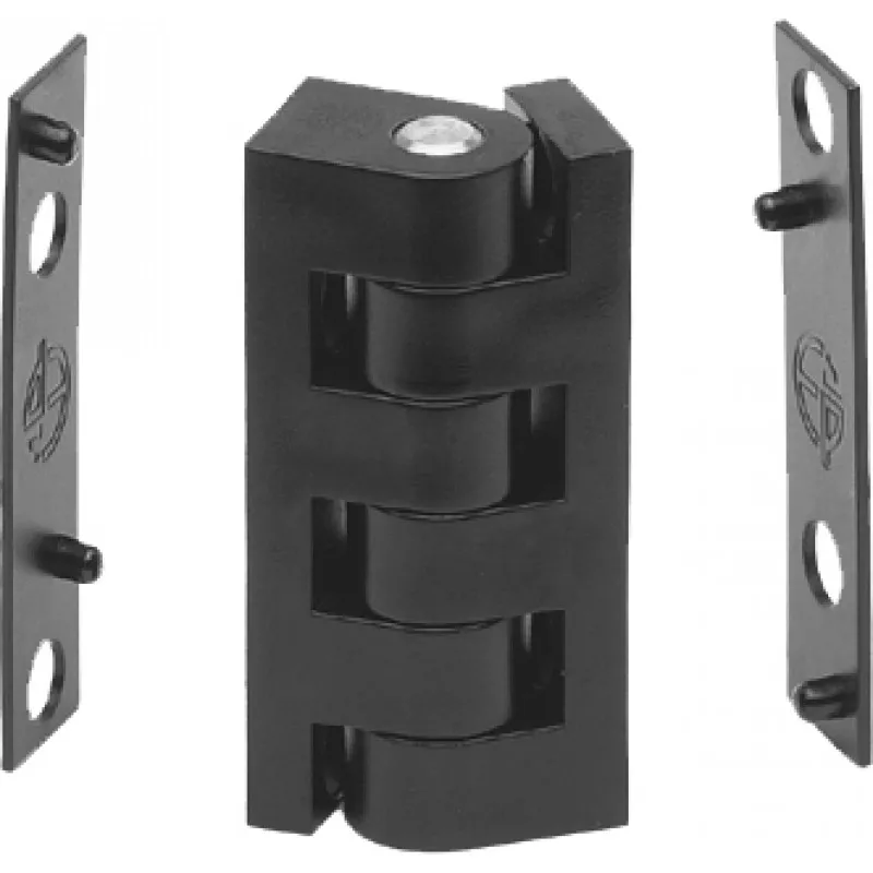 Cerniera 48mm Spessore Complanare 1mm Chiusura Serramento Micro Esinplast