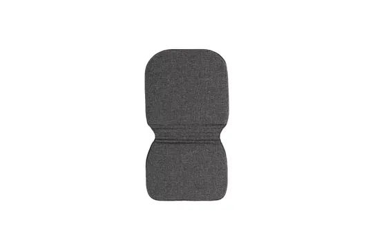 Cuscino tessuto grigio fosco Vondel Zuiver - 81cm