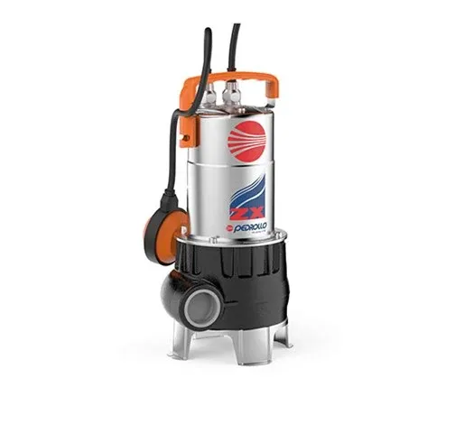 Elektrische Tauchpumpe PEDROLLO ZXm1A/40 VORTEX zur Entwässerung von Senkgruben und Abwässern Online Sale