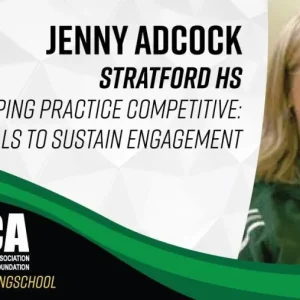 Jenny Adcock - VOLLEYBALL LIVE DEMO - Keeping Practice Competitive